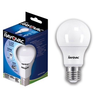 01 Lampada LED 13W Luz Branca 6500K Rayovac bulbo soquete E27 Luz Fria