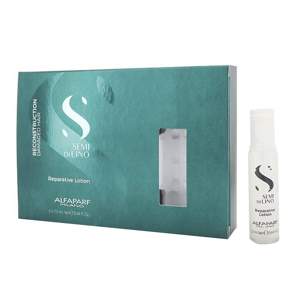 Alfaparf Milano Semi Di Lino  Reconstruction Lotion Ampola 6X13ml em Oferta na Shopee