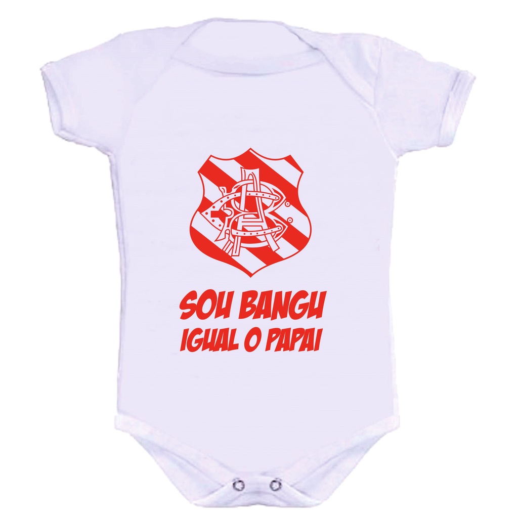 Body Bebê Bangu Futebol