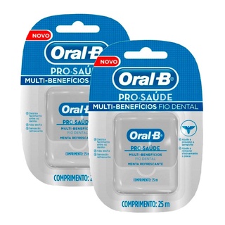 Kit 2 Fio Dental Oral-b Pro Saúde 25m