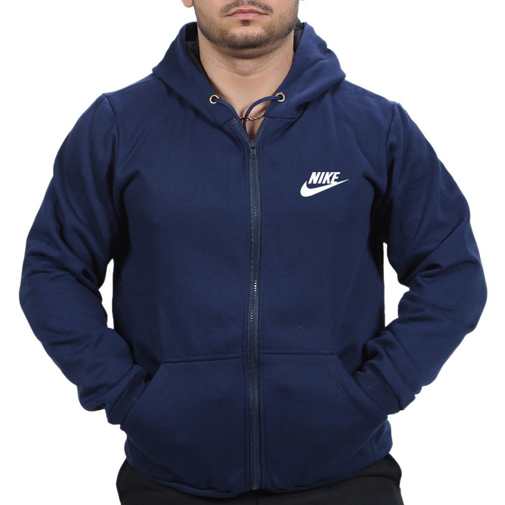 Blusa de store frio nike azul