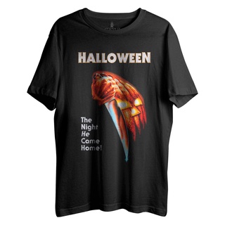 Camiseta Algodão Unissex Tshirt Halloween The Night He Came Home! Michael Myers
