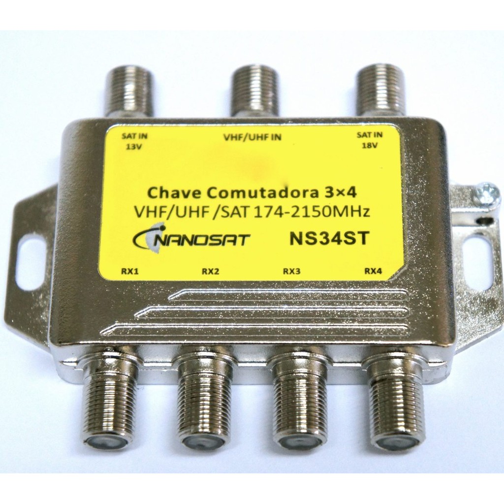 Chave Comutadora 3x4 Amplificada