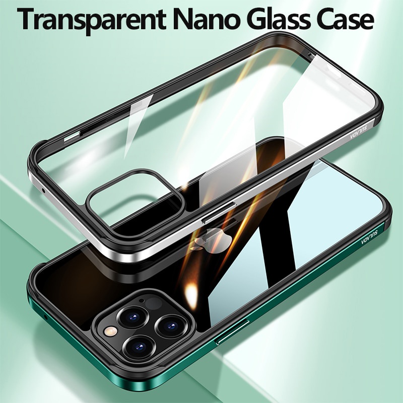 Capa iPhone 15 Pro Max Transparente Frame Preto