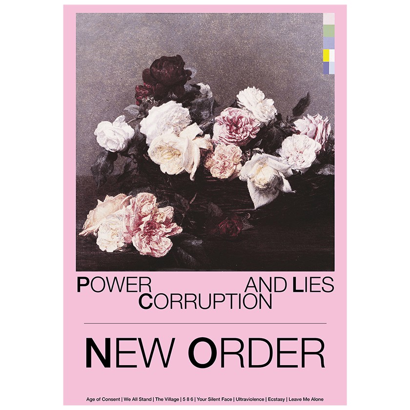 New Order Power Corruption And Lies Poster