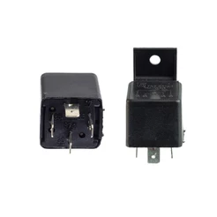 5 Relé Auxiliar Automotivo 4 Terminais Com Suporte Universal 40a 12v Para Fixação Tra 108202 Vidro Elétrico Buzina