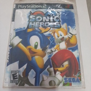 ps2 sonic heroes raridade novo varios jogos ?