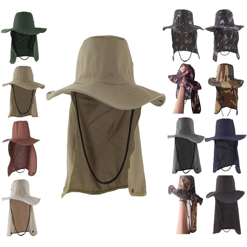 Chapeu Australiano Pescador Com Saia Protetora de Nuca Pescoco Para Trabalho Lazer Pesca Camping Praia