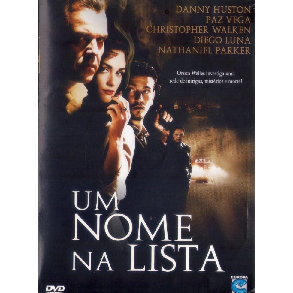 Dvd Original: Um Nome Na Lista (Paz Vega, Violante Placido, Suspense)