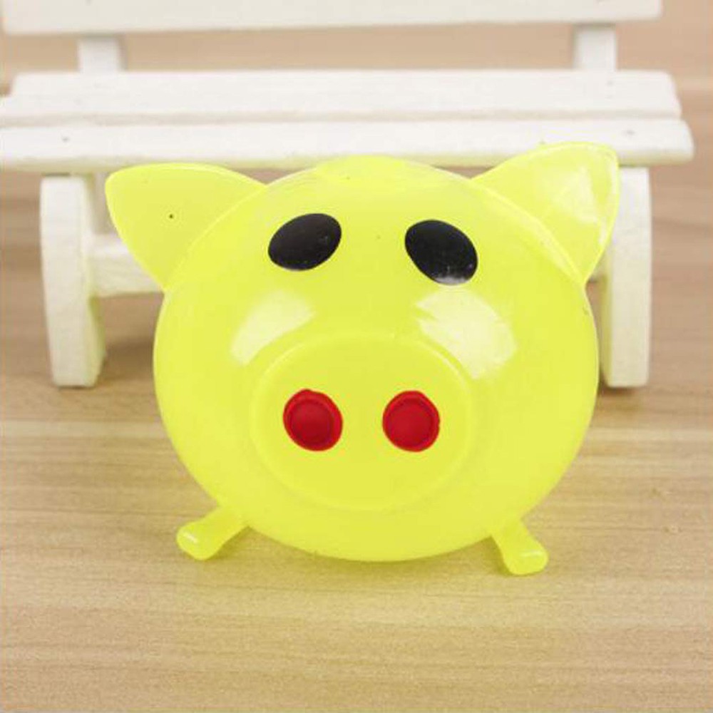 1 Pcs Jello Pig Cute Anti Stress Splat Water Pig Ball Vent Toy Venting Sticky