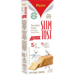 Torrada Slim Tost Natural 110g