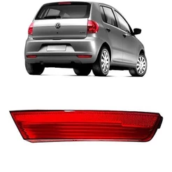 Refletor Parachoque Traseiro VW FOX 2010 à 2014 Acrílico Lado Direito Passageiro
