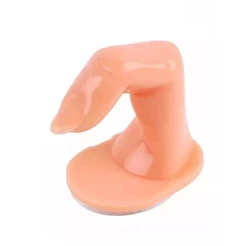 Dedo de Treino Pratico Teste De Unhas Postiças Acrigel Nail Art Gel