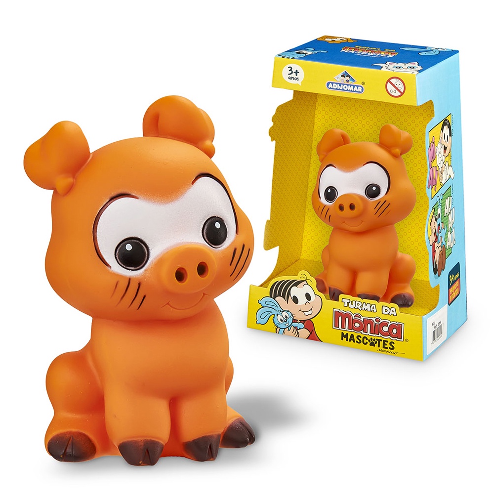 Boneco Porco Chovinista Mascote Turma da Mônica Adijomar 268 — R$ 39,83 em Shopee