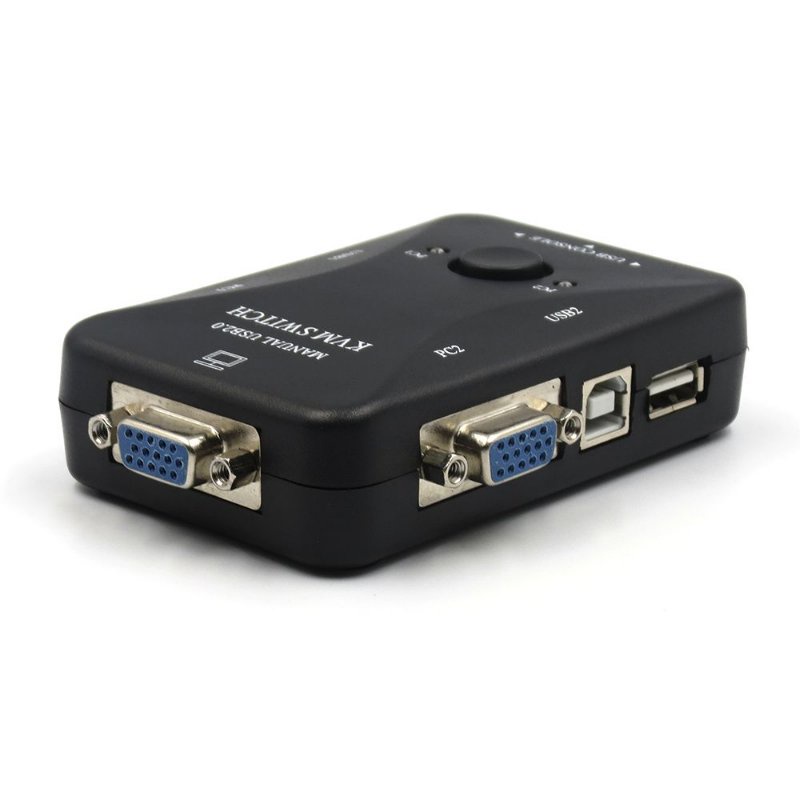 Switch KVM 2 Portas para 2 PC´s e 1 Monitor