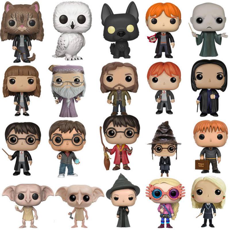 Boneco FUNKO POP Harry Potter Action Figure Myrtle / Hedwig / Sirius ...