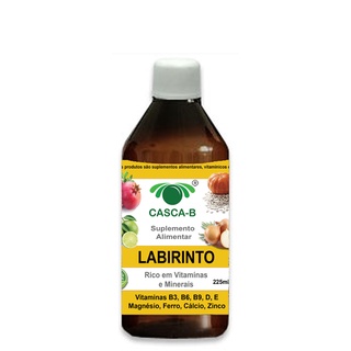 Casca-B Labirintite 225ml - 05 dias de tratamento