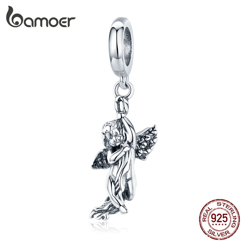 Pingente Bamoer Cupido Authentic Prata Esterlina 925 - Fashion Accessories