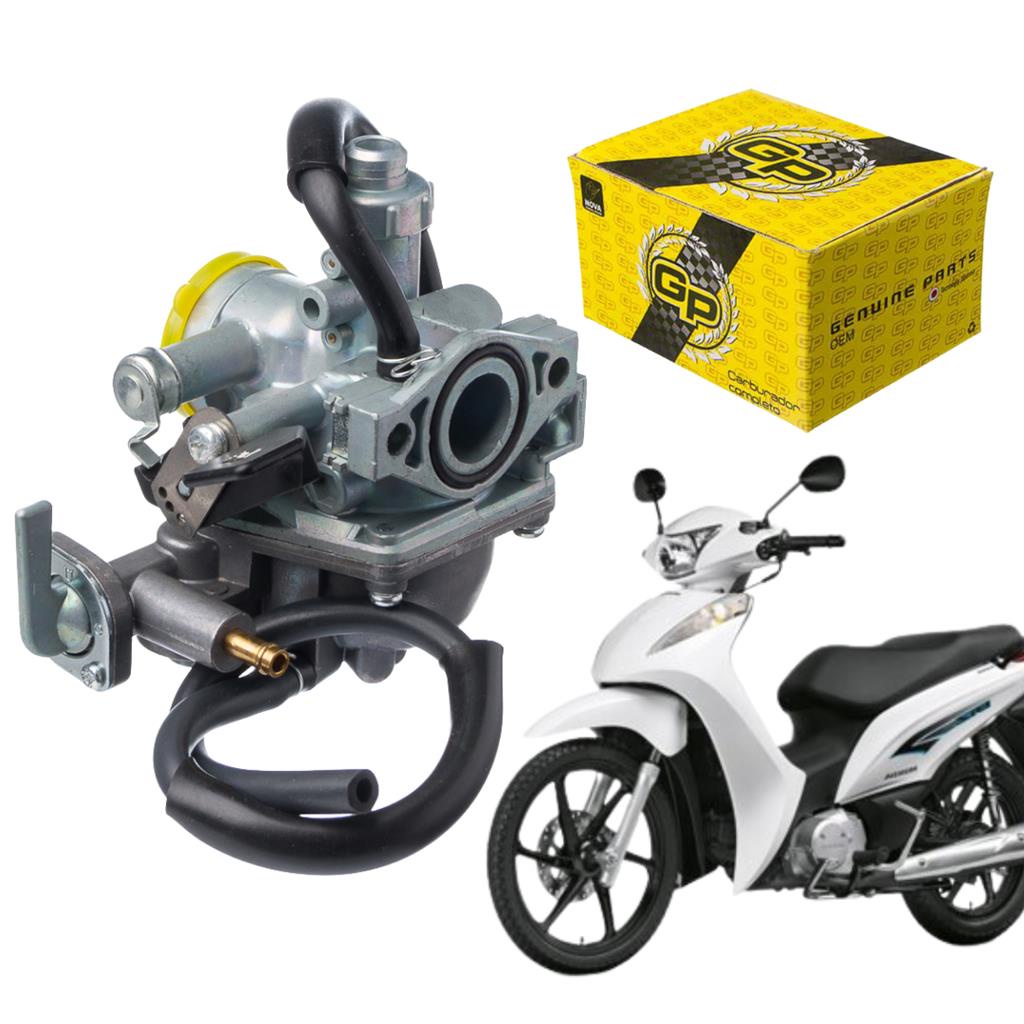 Carburador Completo Moto Honda Biz 100cc Ano 2013 A 2015 Gp em Oferta na Shopee