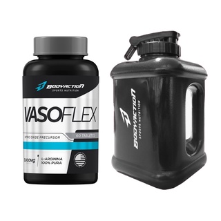 Arginina Vasoflex 60 Comprimidos + Galão Bodyaction