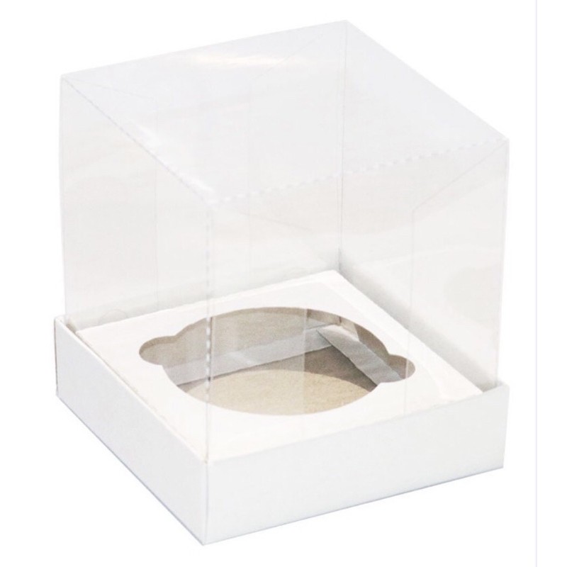 50 Caixas Para 1 Cupcake Mini Bolo Branca 10x10x10 ( IDEIA ) em Oferta na Shopee