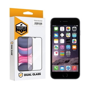 Película Dual Glass para iPhone 6 - Preto - Gshield em Oferta na Shopee