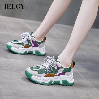 IELGY Tênis Feminino Estilo Coreano Resistente Ao Desgaste Descompressão
