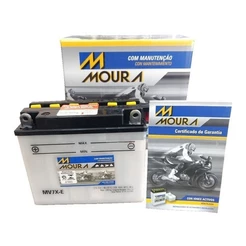 Bateria Moura Sahara 350 Neo 115 Mv7x-e / Yb7b-b
