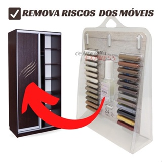 Giz Especial Para Retoque Em Moveis - Tira Riscos + Verniz Fosco em Oferta na Shopee