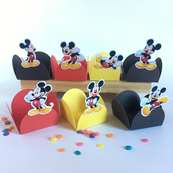 100 Forminhas para Doces MICKEY Festa de Aniversário, Confeitaria, BRIGADEIRO, — imagem 2 de 2