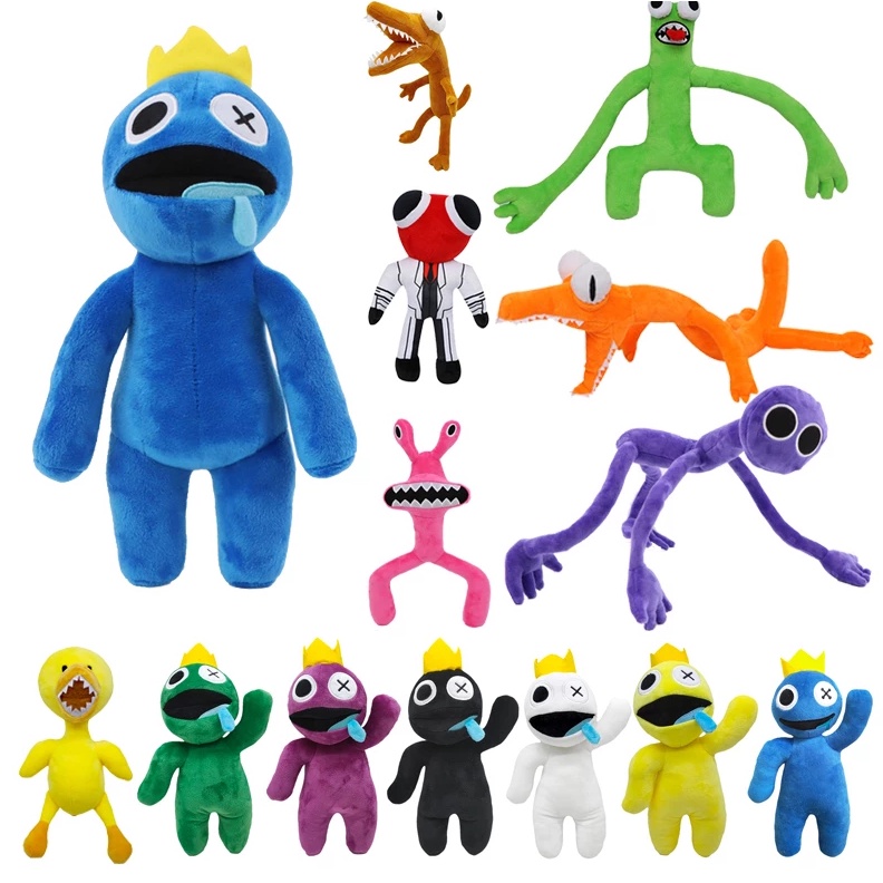 AG Roblox Rainbow Friends Pelúcia Brinquedos Azul Bonecos Para Crianças Decoração De Casa