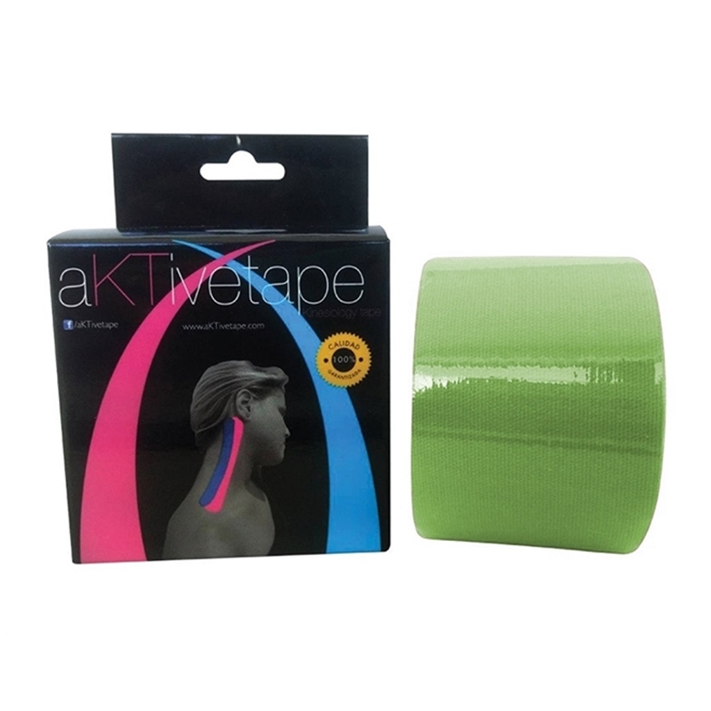 Bandagem Elástica/Kinésio - Aktive Tape Verde