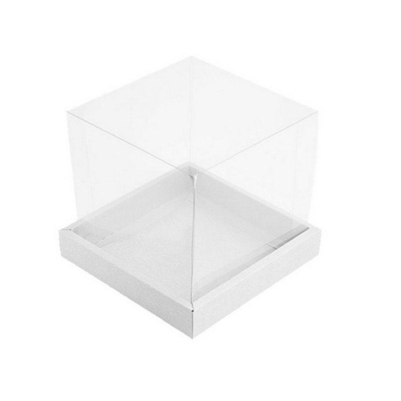 5~25 Caixa Panetone 15x15x15 Branca 500G Assk moldura....