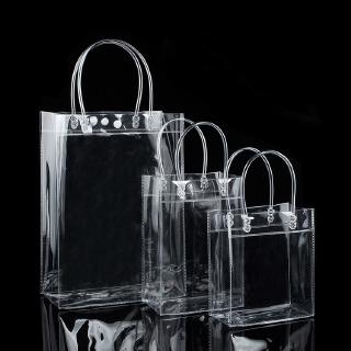 Bolsa Elegante Grossa De Pvc Transparente / Transparente / Bolsa De Mão
