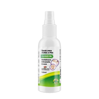 Spray para Bromidrose e Hiperidrose para pés e axilas 100ml em Oferta na Shopee