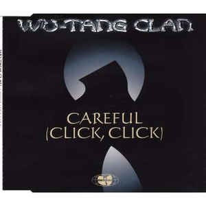 Cd Single Wu-tang Clan , Careful (click, Click)