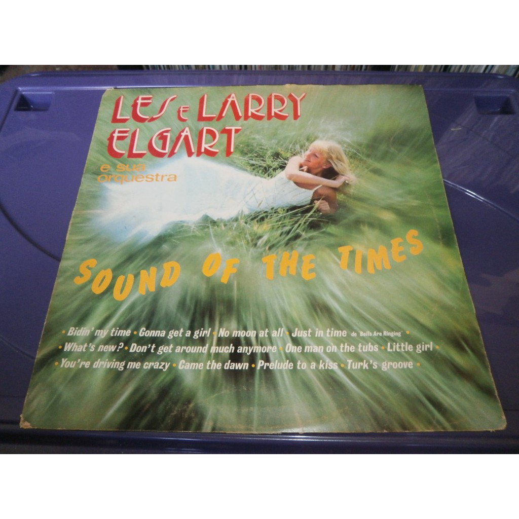Lp Les E Larry Elgart E Orquestra Sound Of The Times, Vinil
