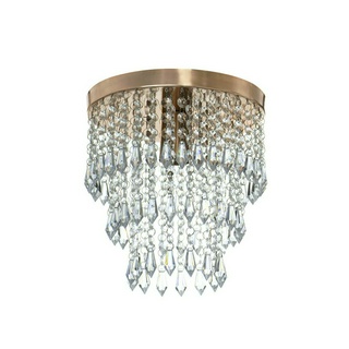 Lustre De Cristal Acrilico Manucrillic Cobre Maravilhoso