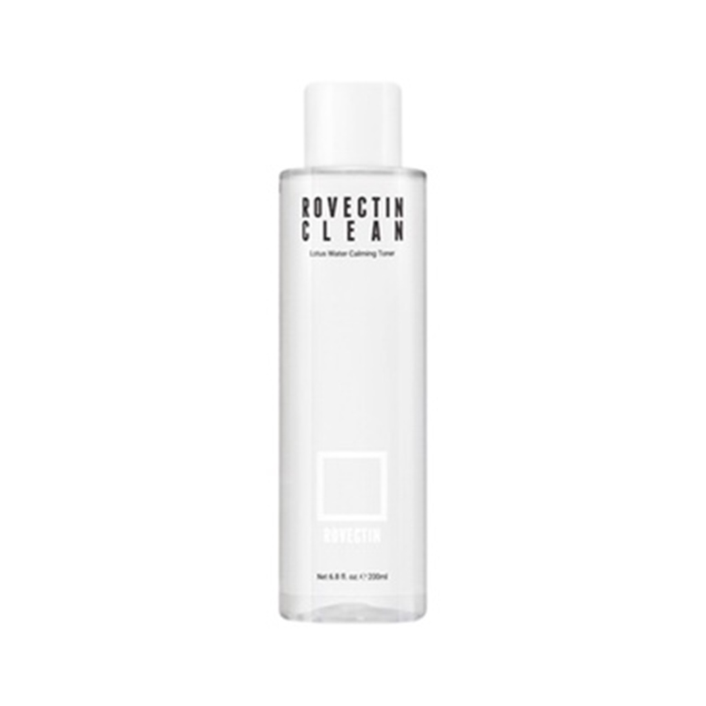 rovectin clean lotus water calming toner 200ml - Beauty