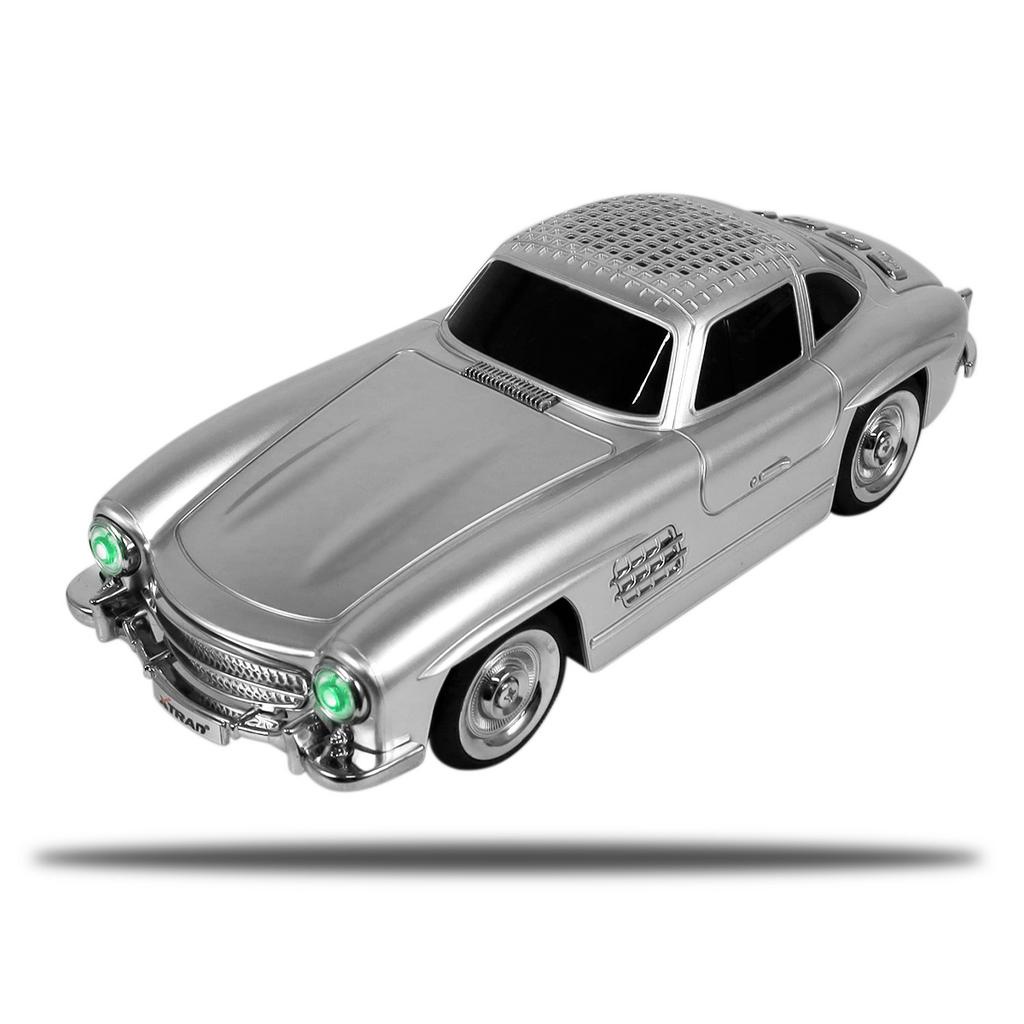 Caixinha de som bluetooth carro retro portátil recarregável Xtrad WS-808