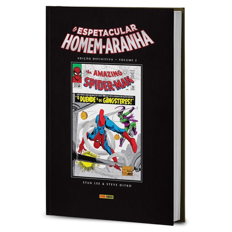 Livro O Espetacular Homem-Aranha Edição Definitiva Vol.02 - Novo/Lacrado em Oferta na Shopee