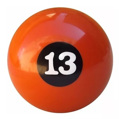 Bola Avulsa 54 mm Numerada Número 13 Sinuca Bilhar Snooker Nova