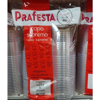 Prafesta Copo Supremo Ml X Unid Copo Da Felicidade Ideal Para Sobremesas Bolos De Pote E