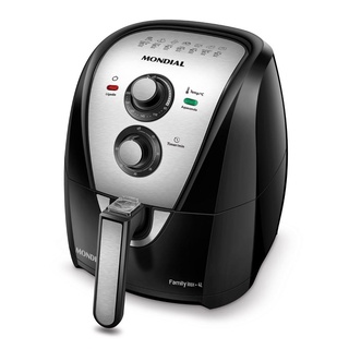 Fritadeira Elétrica Air Fryer 4L Mondial AFN40BI Preta 127V