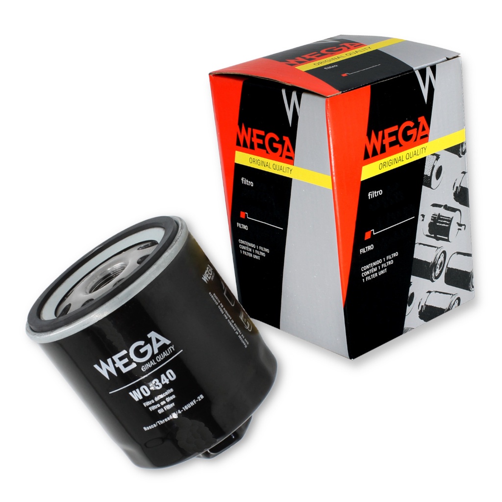 Filtro De Óleo Vw Fox Gol G2 G3 G4 G5 G6 Golf Polo WO-340 em Oferta na Shopee