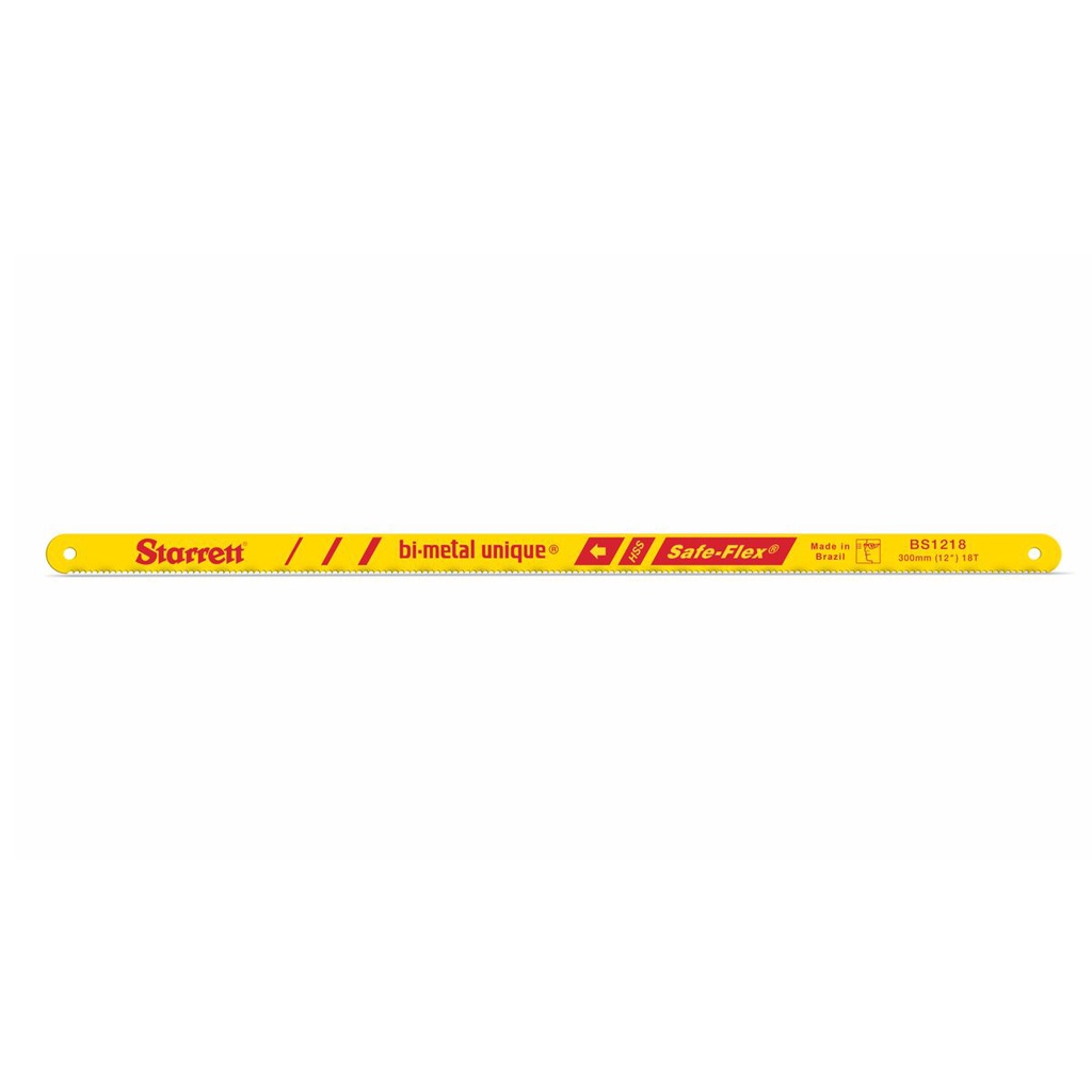 2 un. Lâmina para Arco de Serra Bimetal Unique 12" 300mm 18 dentes - Starret