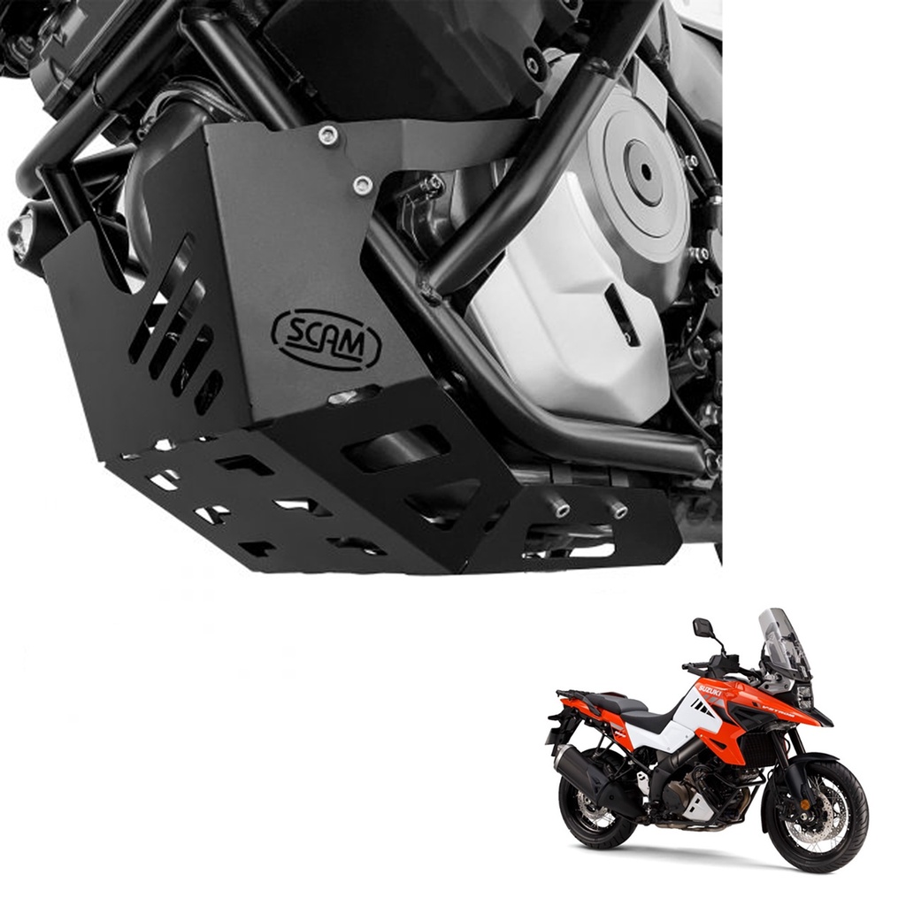 Protetor Carter Suzuki Vstrom 1050 Xt ( Somente modelo com Roda Raiada ) - 2022 Em Diante