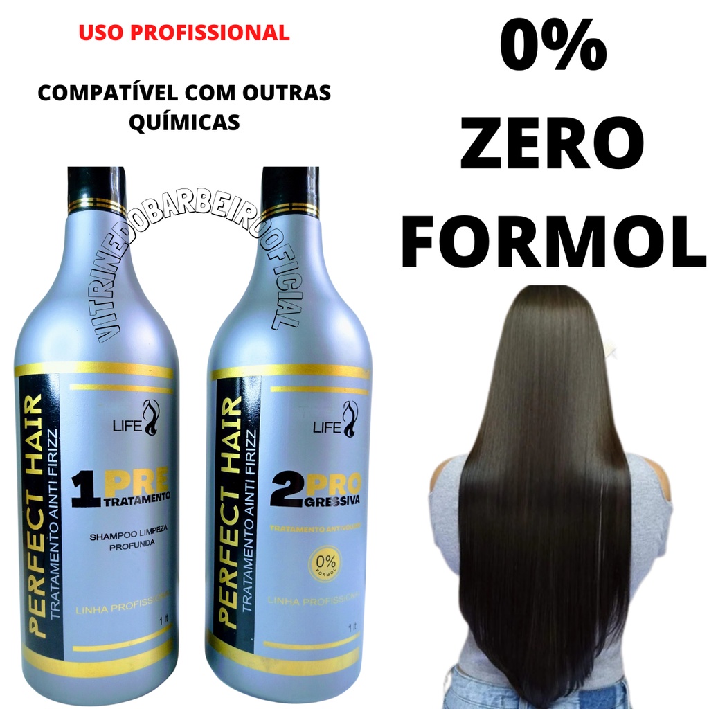Kit Progressiva Sem Formol Com Ácido Glioxílico Original | Shopee Brasil