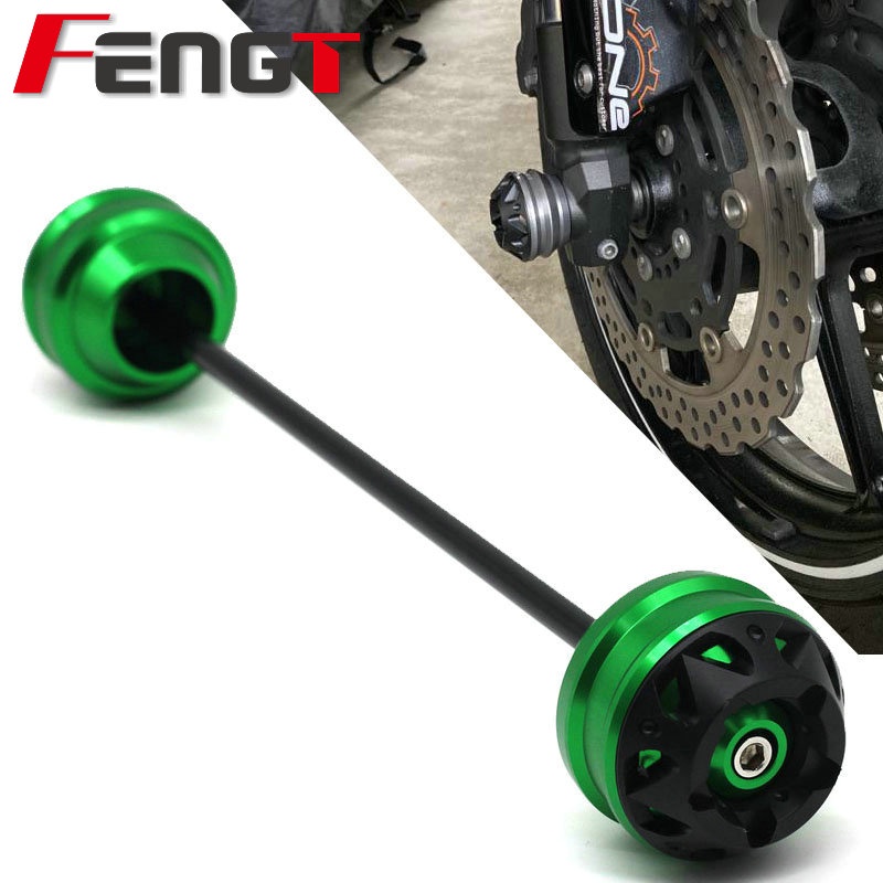 Adequado para Kawasaki Z1000 Z1000SX Z800 Z650 Z900 roda dianteira modificada resistente a choques decoração roda diante