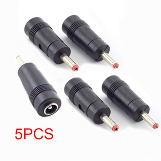 5 Pcs 3.5mm X 1.35mm Macho Para 5.5mm X 2.1mm Feminino Plug DC Adaptador De Conector De Alimentação Laptop AC Jack em Oferta na Shopee